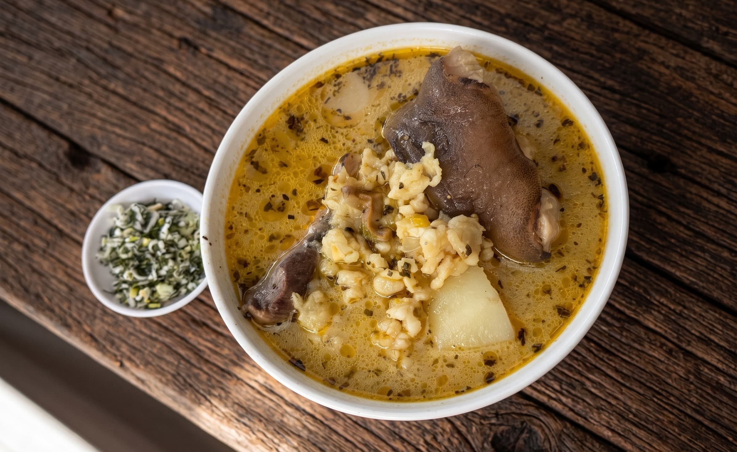 Caldo de pata