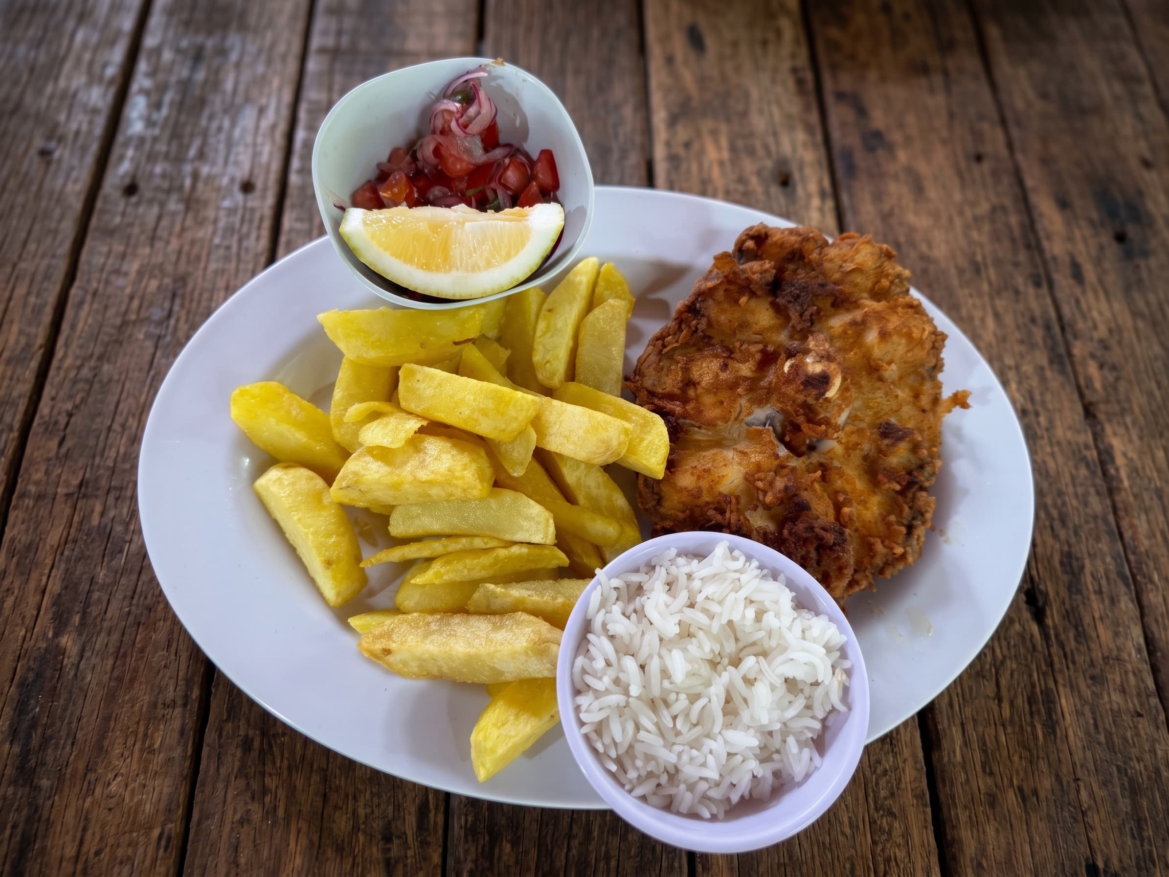 Corvina frita
